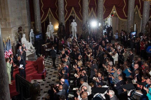 Congress commemorated the fiftieth anniversary of the 1963 March on Washington in Statuary Hall on July 31, 2013.