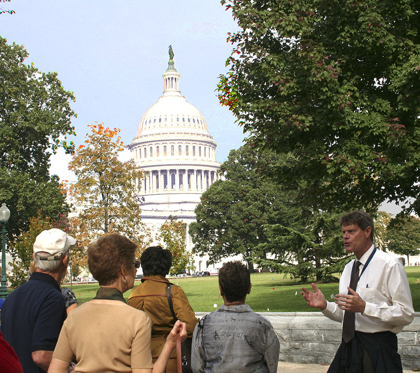 US Capitol exterior walking tour