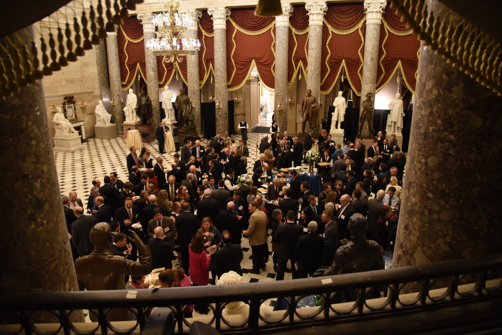 View of Statuary Hall from the balcony