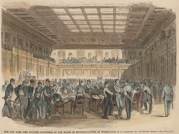 Capitol History Blog / 2021 0517: Civil War troops in U.S. Capitol