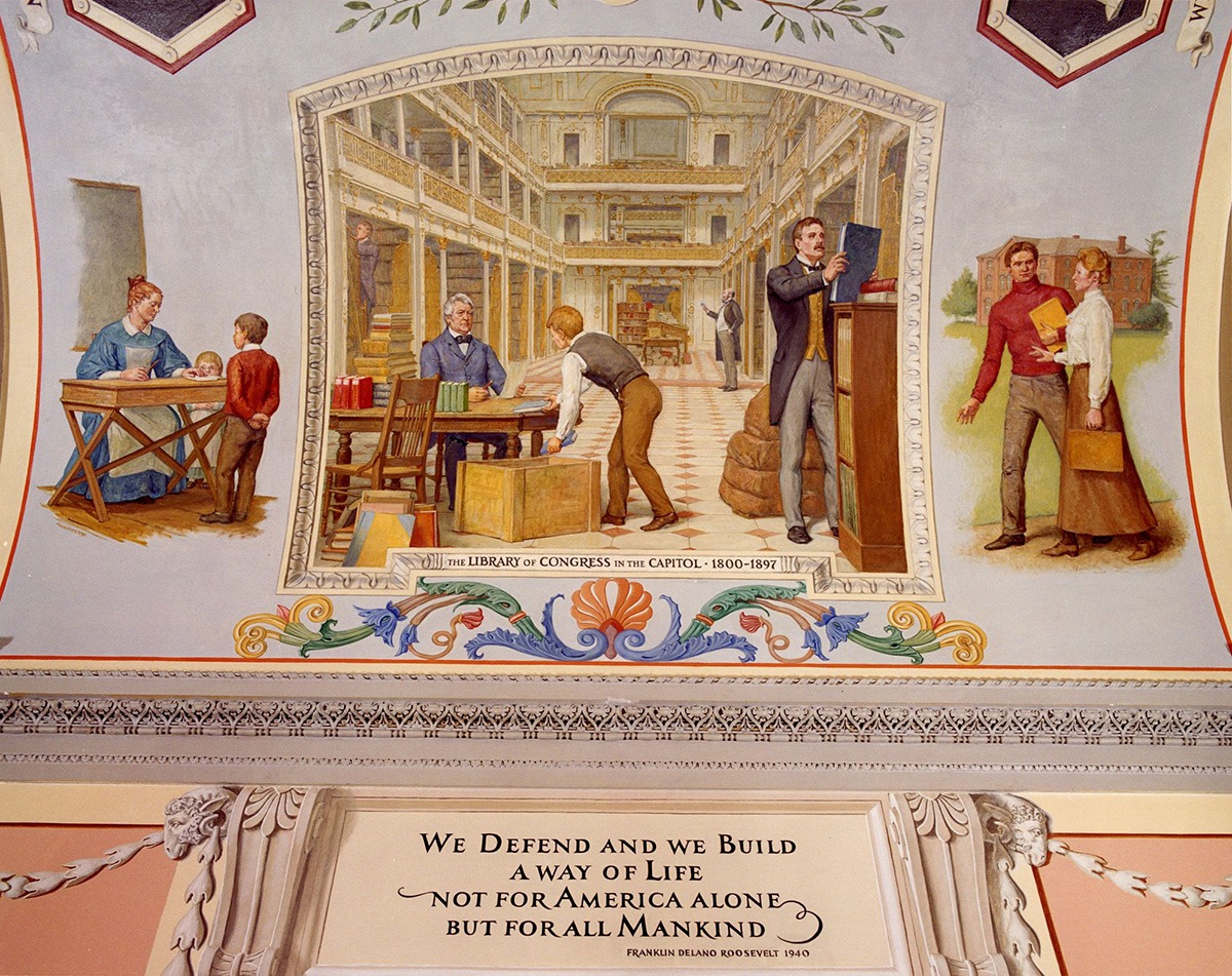 Great Experiment Hall: The Library of Congress in the Capitol, 1800-1897