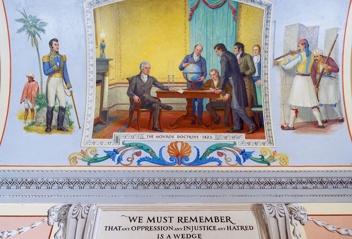 Great Experiment Hall: The Monroe Doctrine, 1823