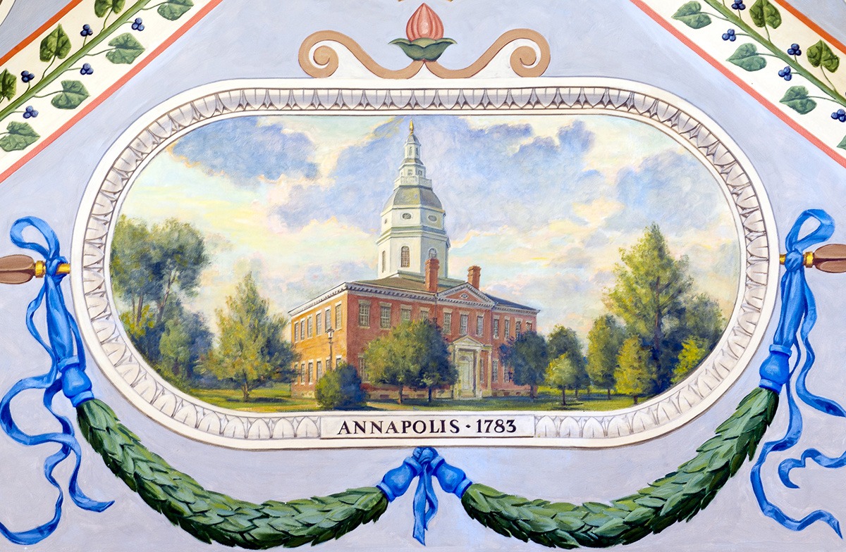 The Hall of Capitols: Annapolis, 1783