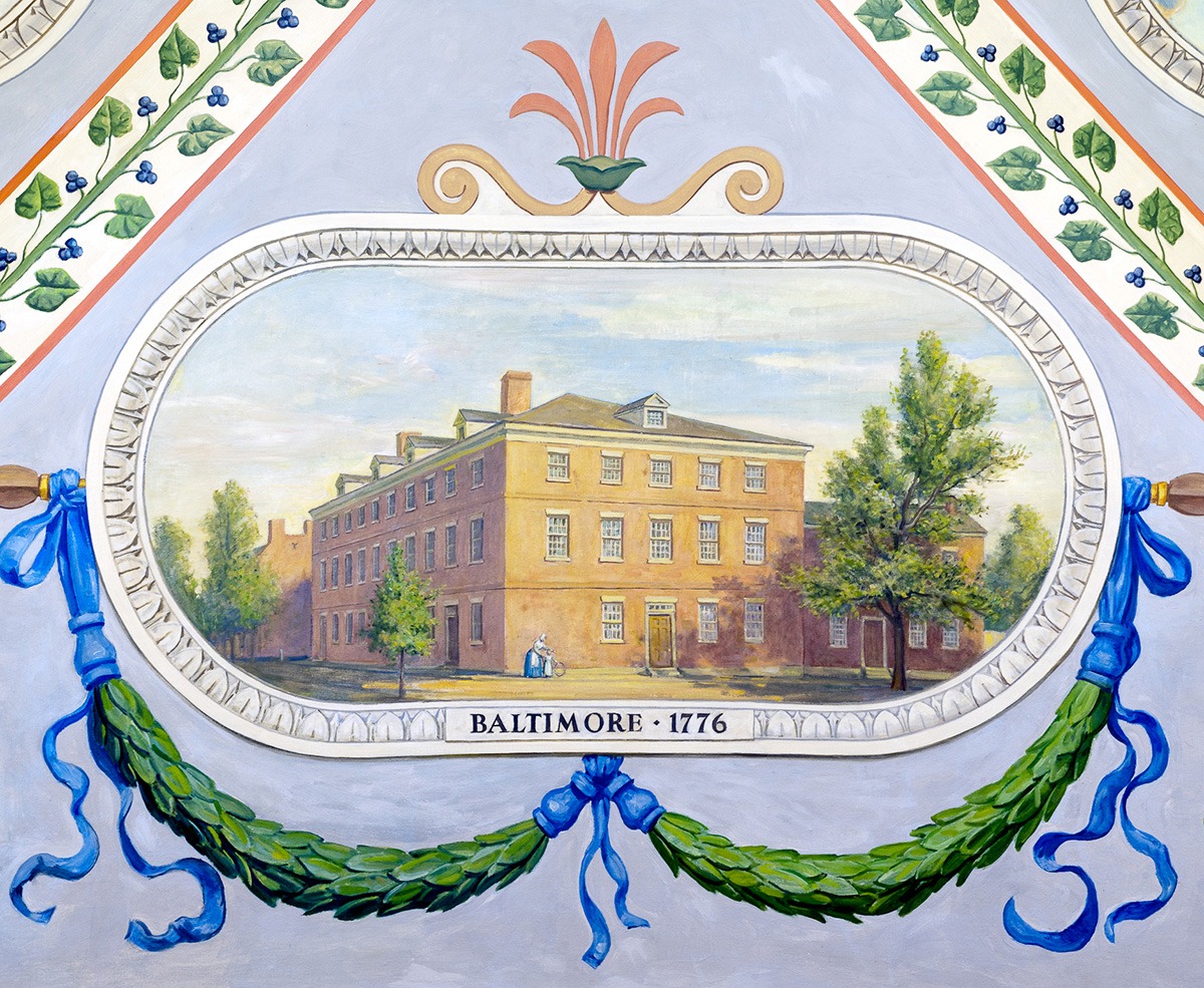 The Hall of Capitols: Baltimore, 1776