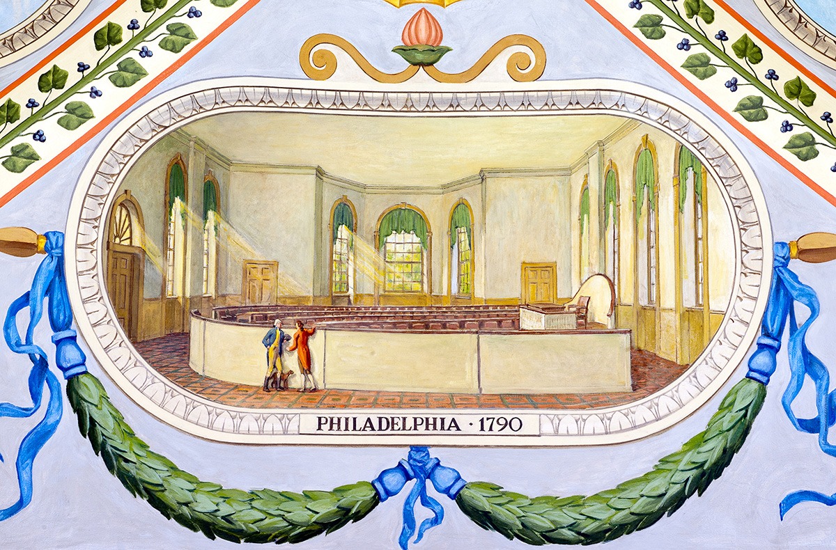 The Hall of Capitols: Philadelphia, 1790
