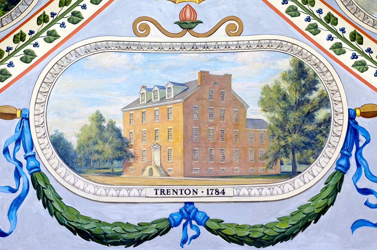 The Hall of Capitols: Trenton, 1784