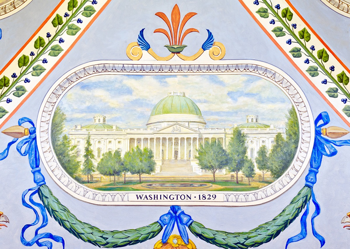 The Hall of Capitols: Washington, 1829