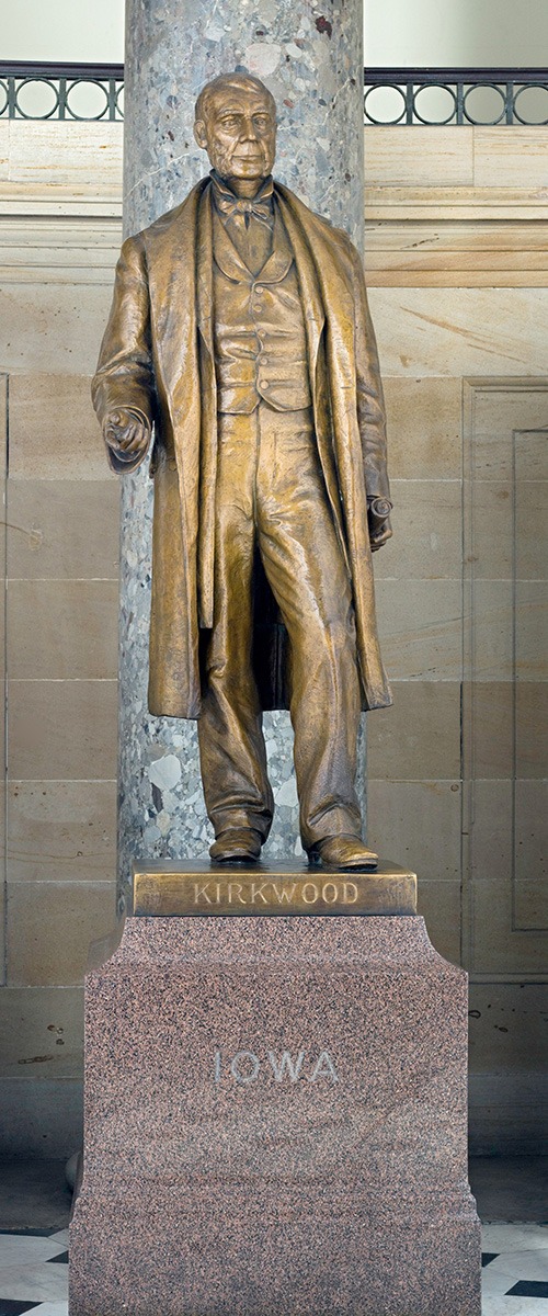 National Statuary Hall: Samuel Kirkwood, Iowa