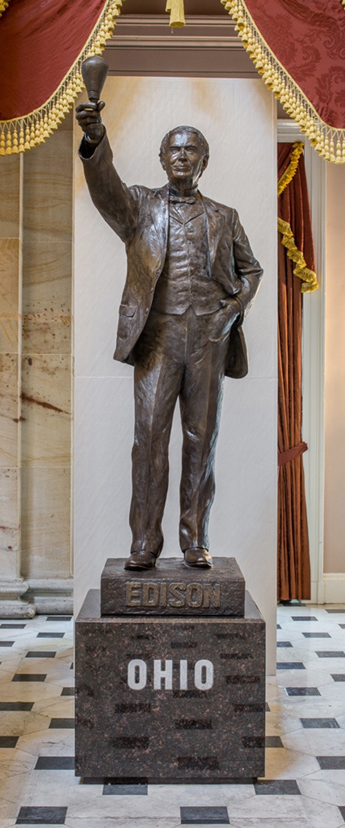 National Statuary Hall: Thomas Edison, Ohio