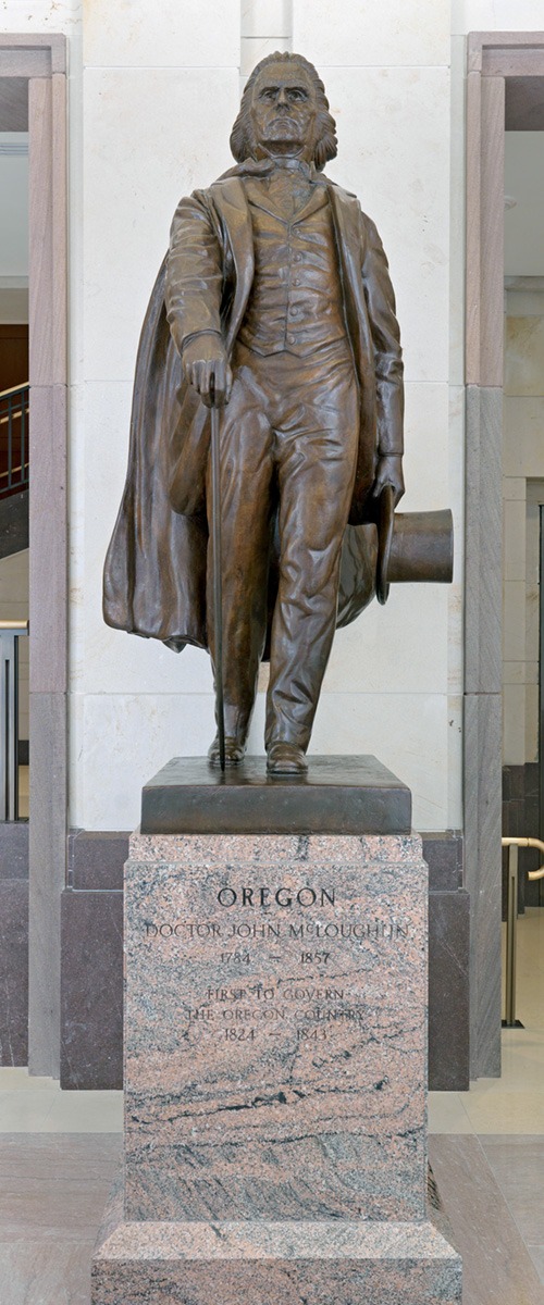 National Statuary Hall: John McLoughlin, Oregon