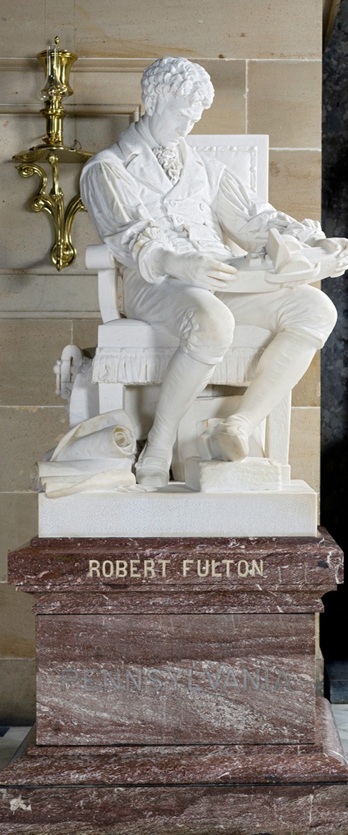 National Statuary Hall: Robert Fulton, Pennsylvania
