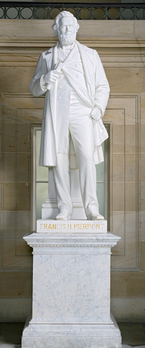 National Statuary Hall: Francis Harrison Pierpont, West Virginia