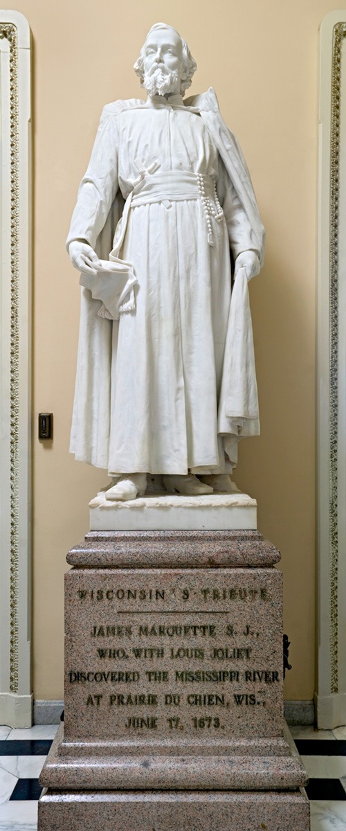 National Statuary Hall: Jacques Marquette, Wisconsin
