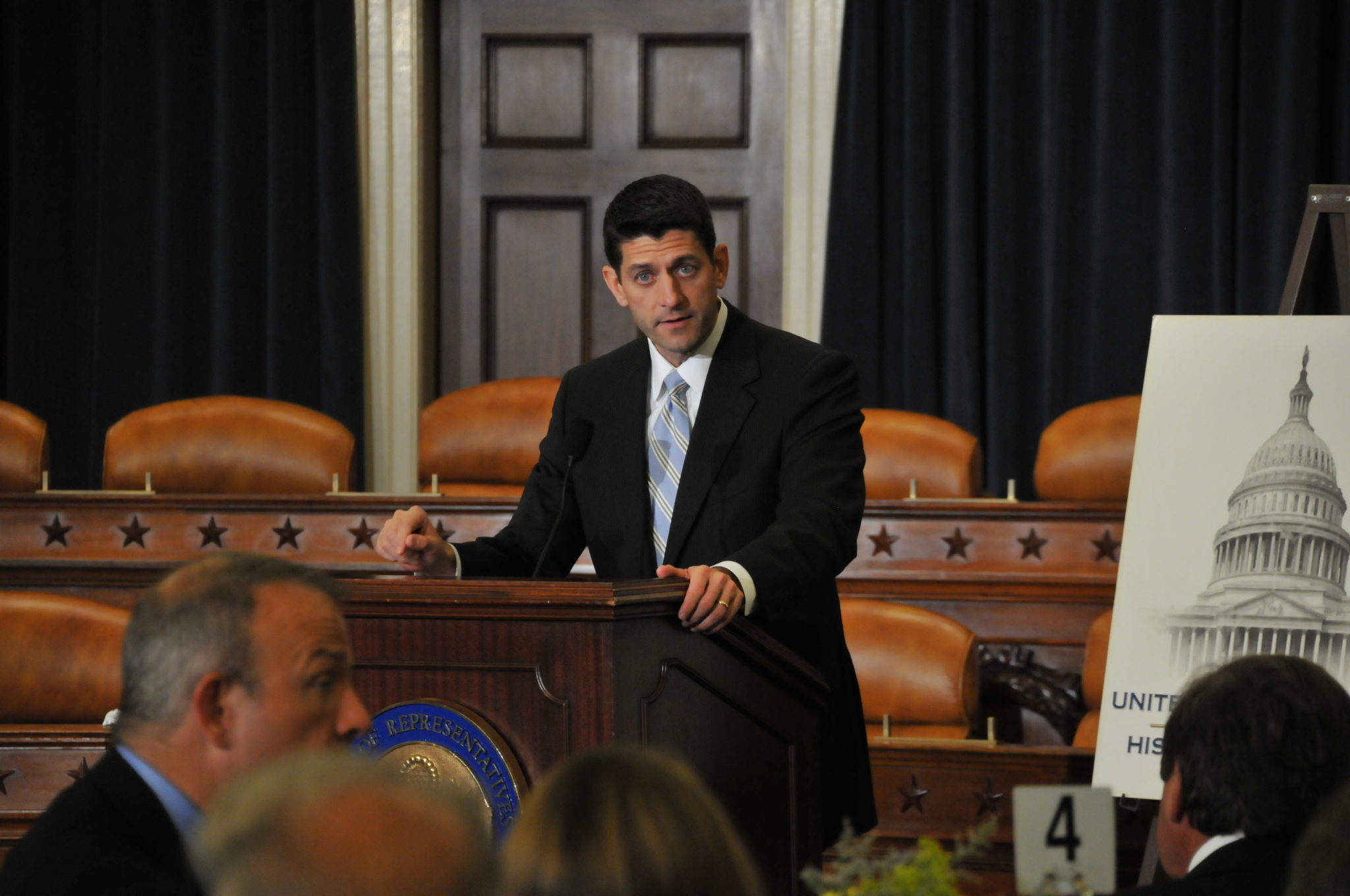 Former Chairman Paul Ryan speaks about his relationships with the former Chairmen at the 2017 House Committee on Ways and Means Reception. 
Photos (c) Bruce Guthrie