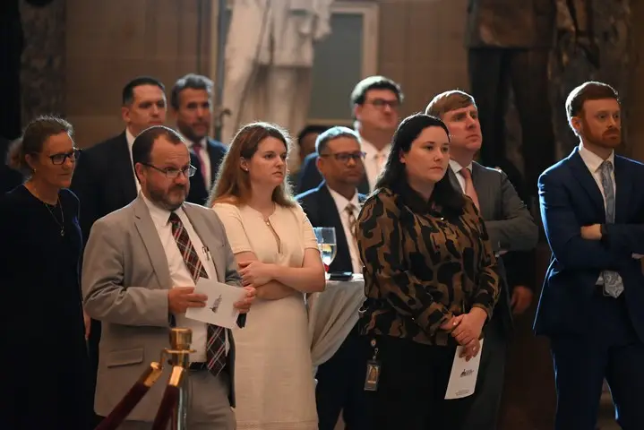 Audience members